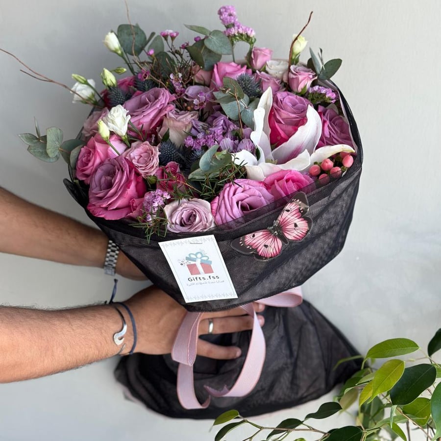 بوكية ورد|| Rose bouquet
