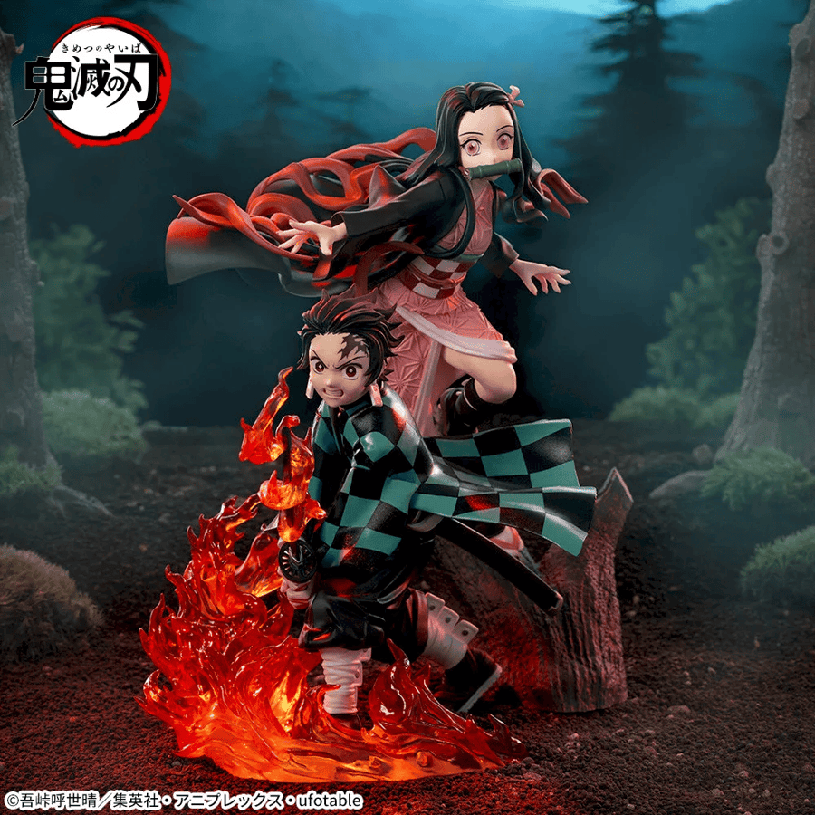 فيقر كامادو نيزوكو - Demon Slayer: Kimetsu no Yaiba - XrossLink Figure Kamado Nezuko