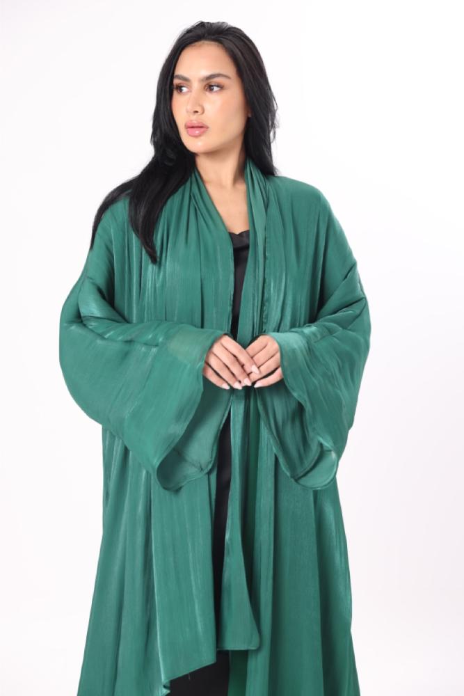 عباية دبل كلوش أخضر