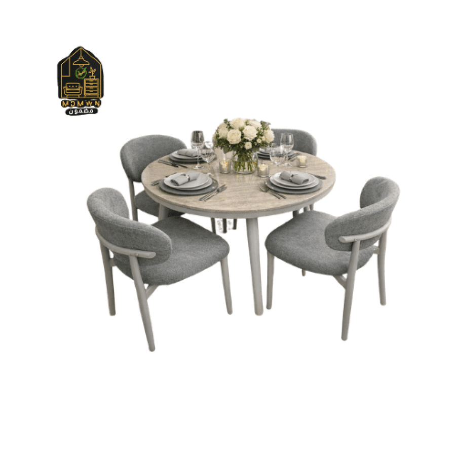 طاولة طعام دائرية مودرن