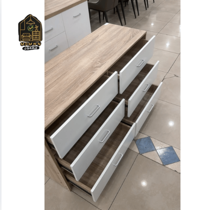وحدة أدراج بتصميم خشبي