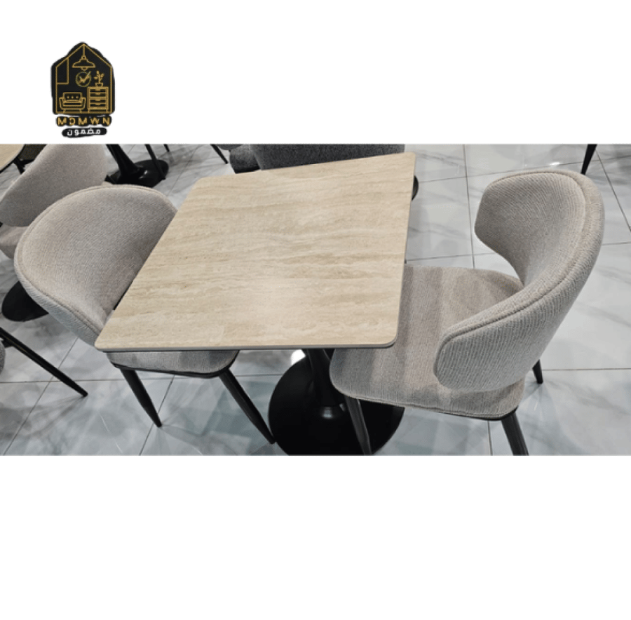 Dining table, two chairs and a table