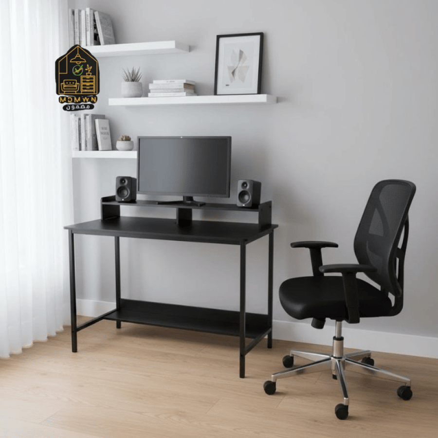 Simple 110cm office table, two colors
