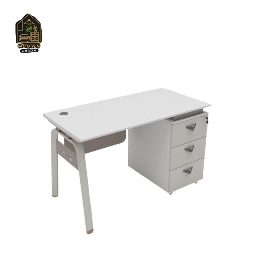 Modern desk, multiple colors, 120cm