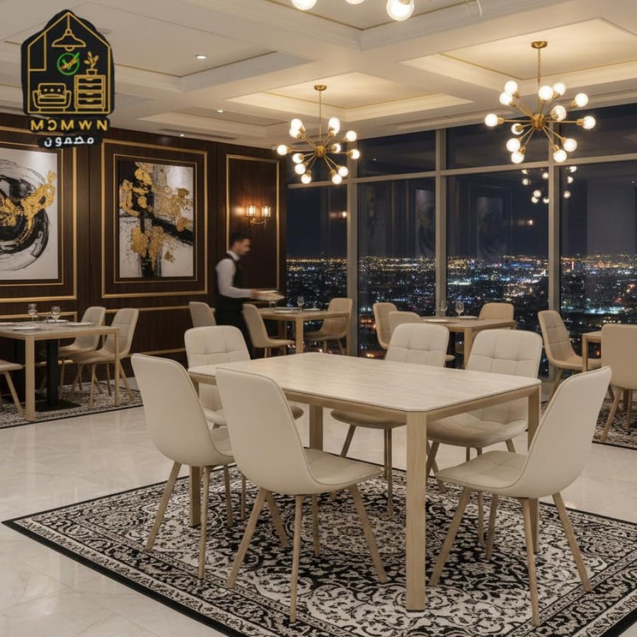 Ceramic dining set for 6 people