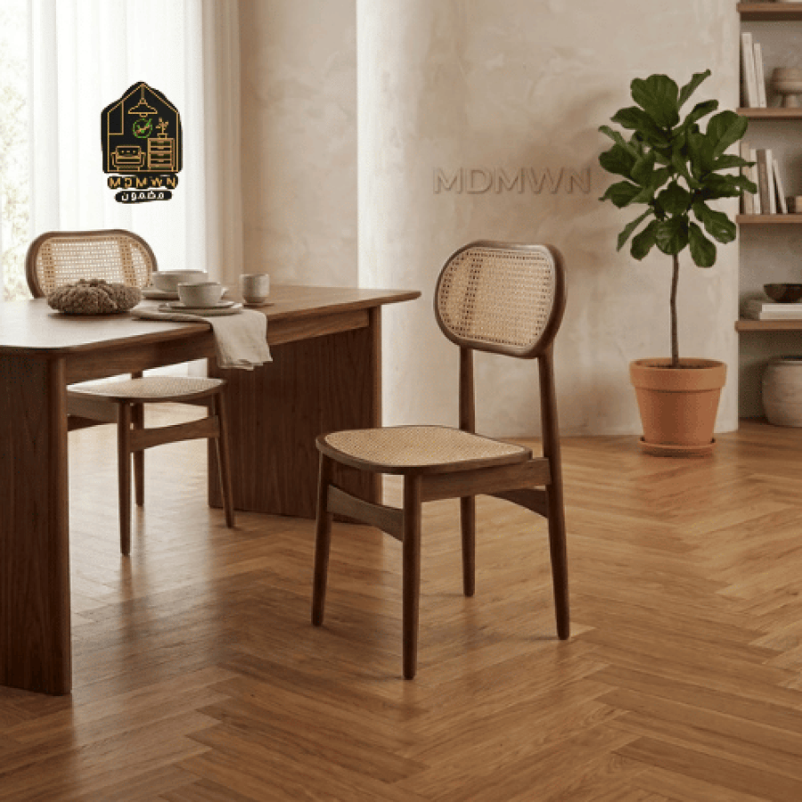 Single wooden chair, multiple colors
