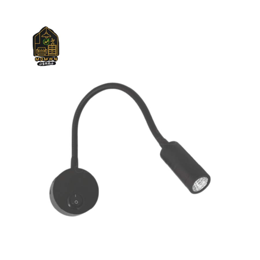 لمبة قراءة LED مرنة جداري 3 واط