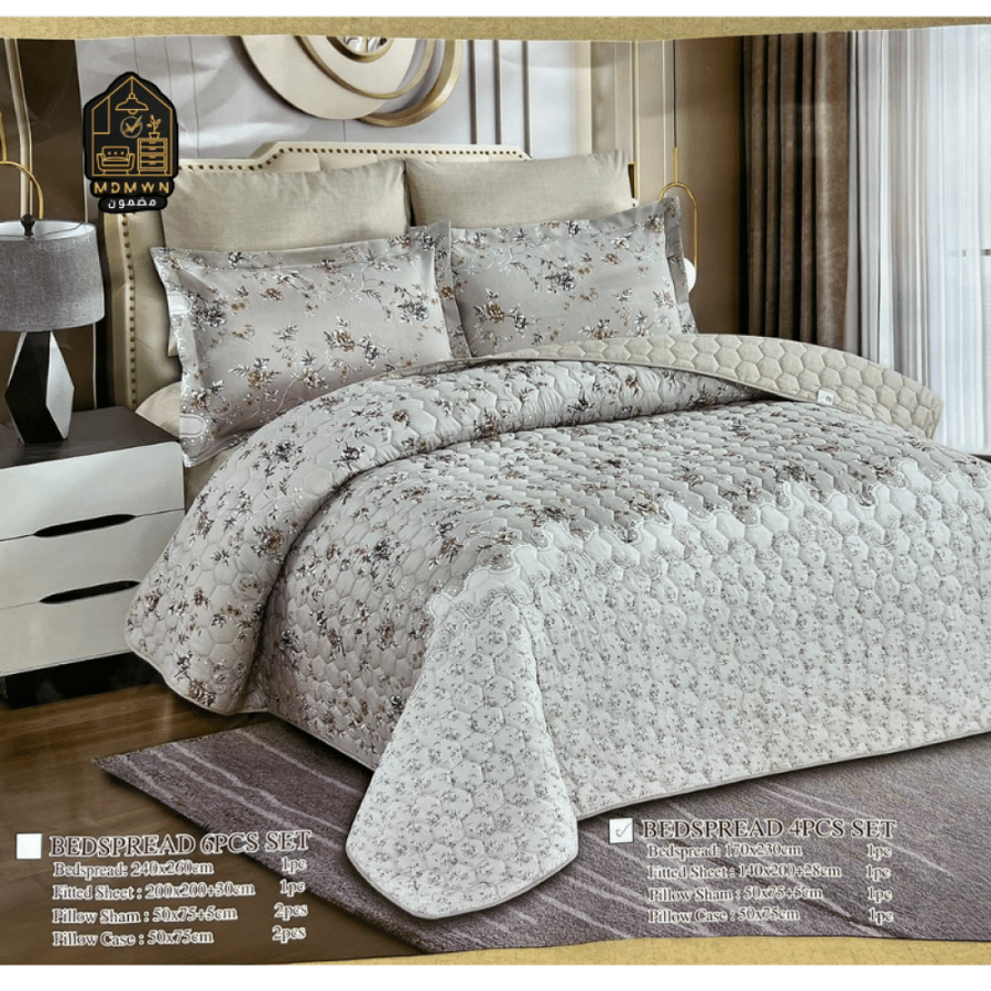 Plain double compressed quilt