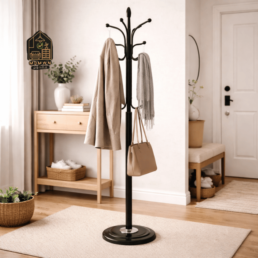 Modern iron clothes hanger stand, 3 colors