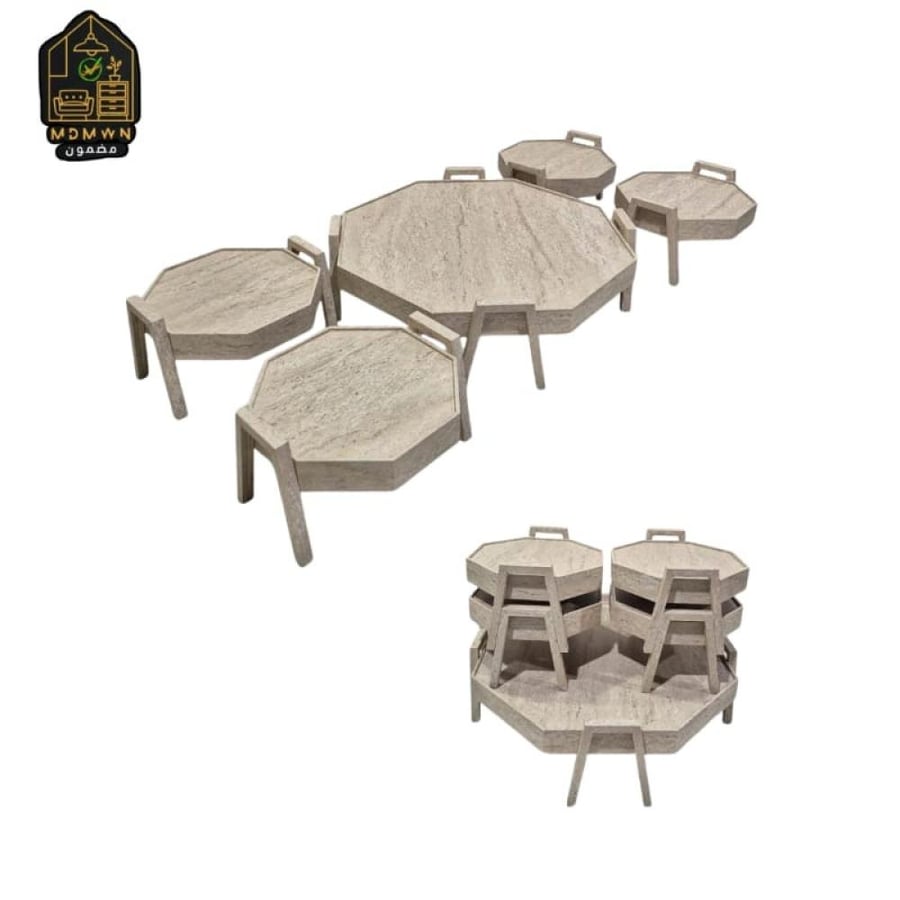 طقم طاولات ماربل فاخرة