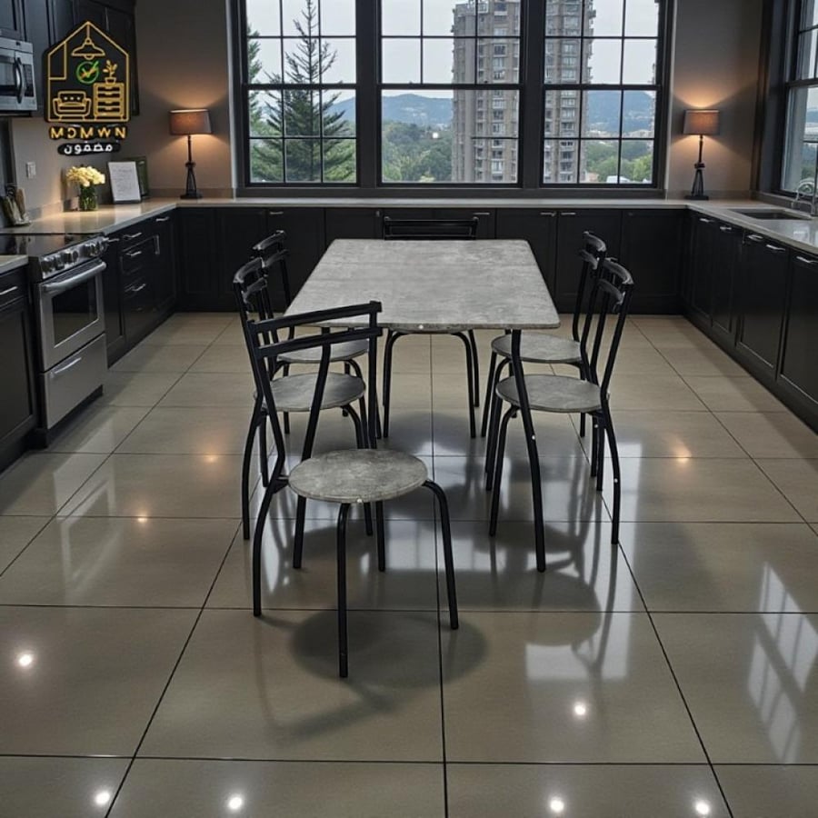 طاولة طعام تصميم عصري مقاسات متعدده