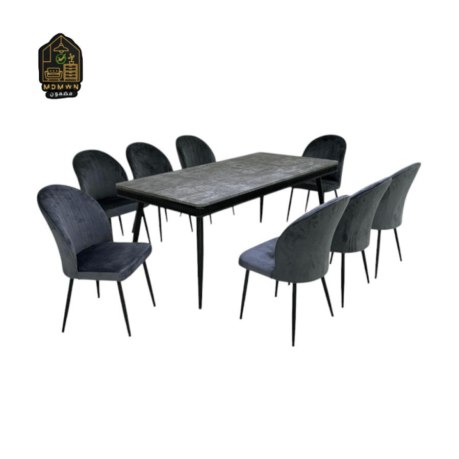 طقم طاولة طعام مع كراسي