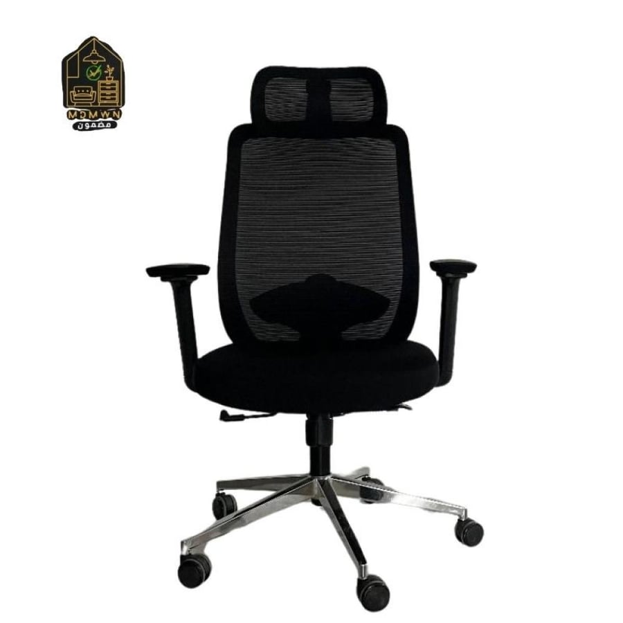 High Back Swivel Medical Mesh Office Chair with Headrest
