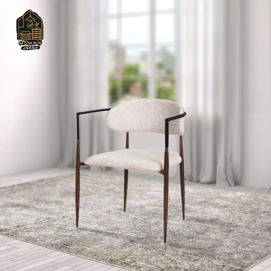 كرسي حديقة بتصميم عصري وخيوط ناعمة