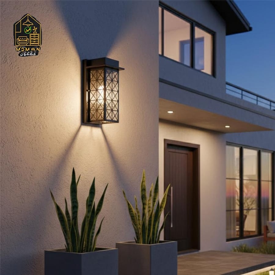 مصباح جداري بتصميم شبكي