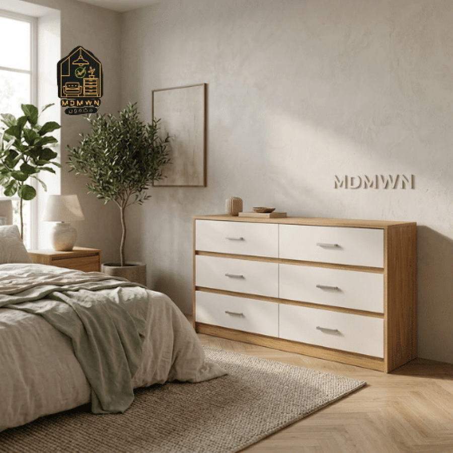 وحدة أدراج بتصميم خشبي