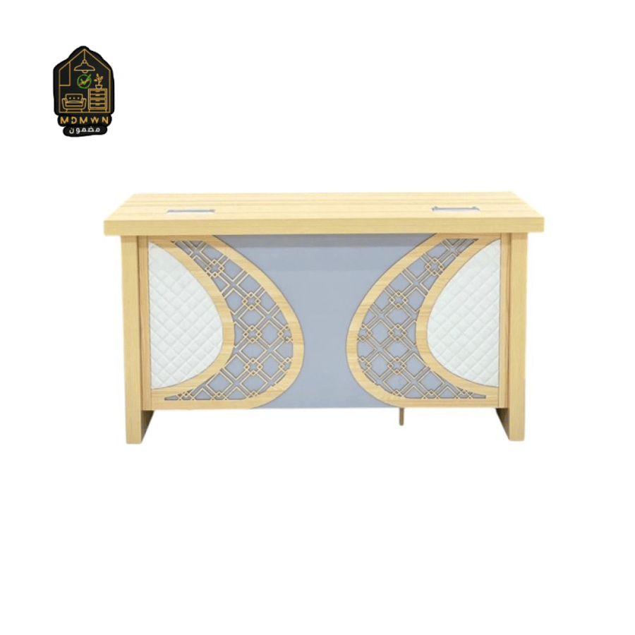 Ultima Classic Desk with Unique Geometric Details 140 CM