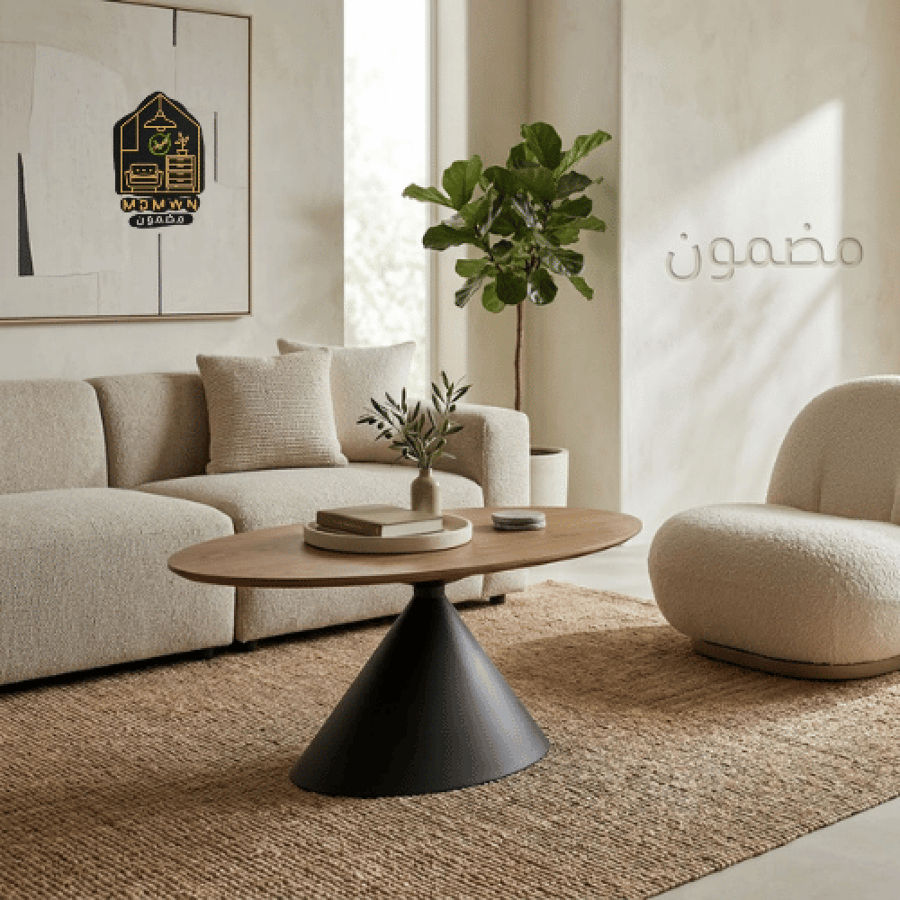 طاولة كون سوفت – بتصميم مخروطي فاخر