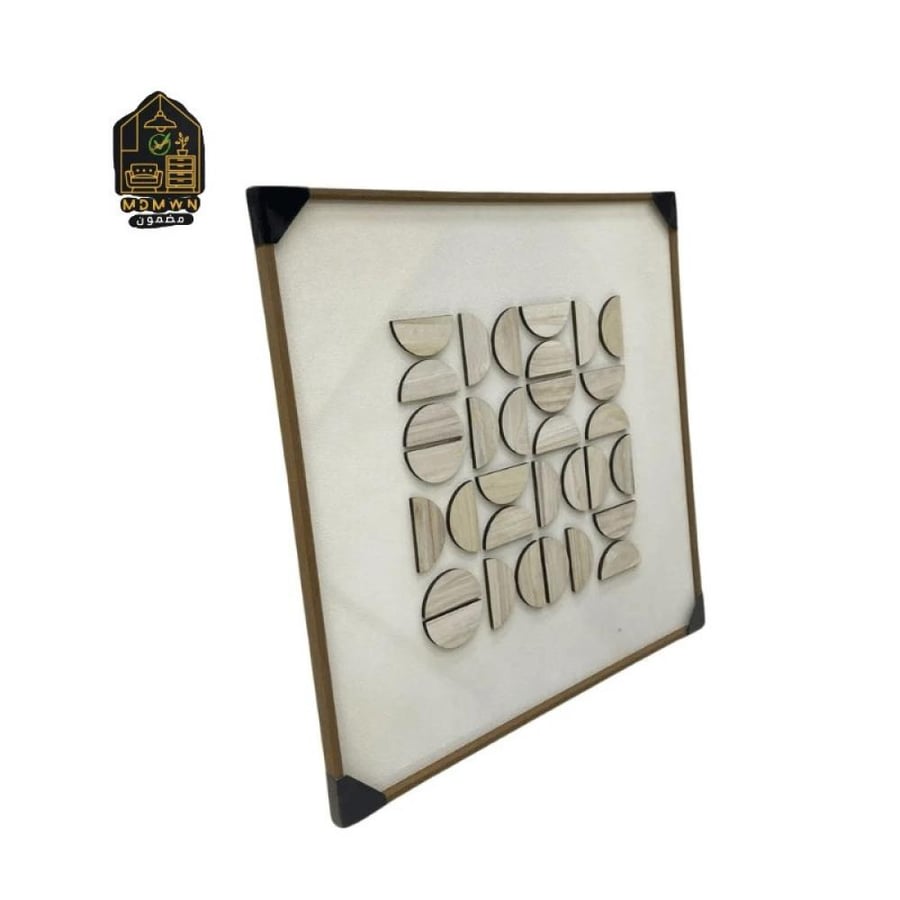 Modern floral relief wall art
