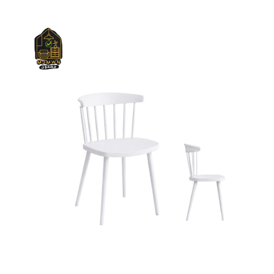 Modern wooden dining chair, multiple colors