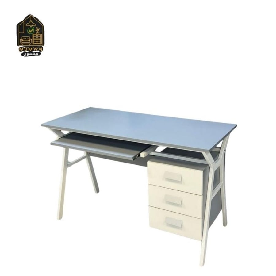 Elegant desk in multiple colors, 120 cm