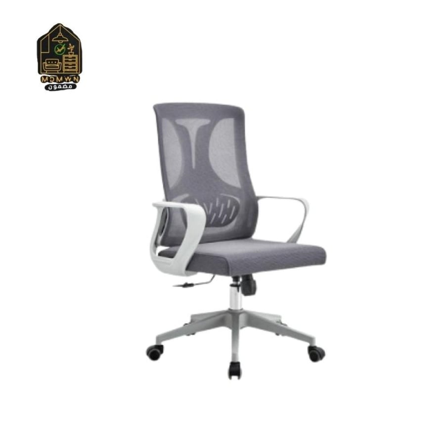 Swivel chair in gray
