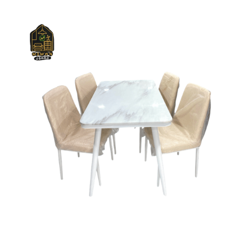 Dining table set with 4 chairs