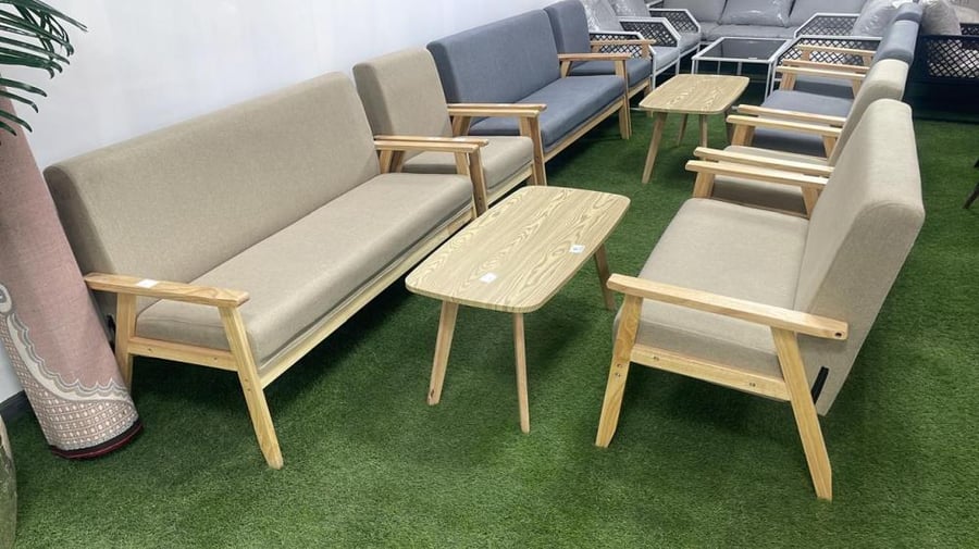 Comfortable outdoor seating sofa set