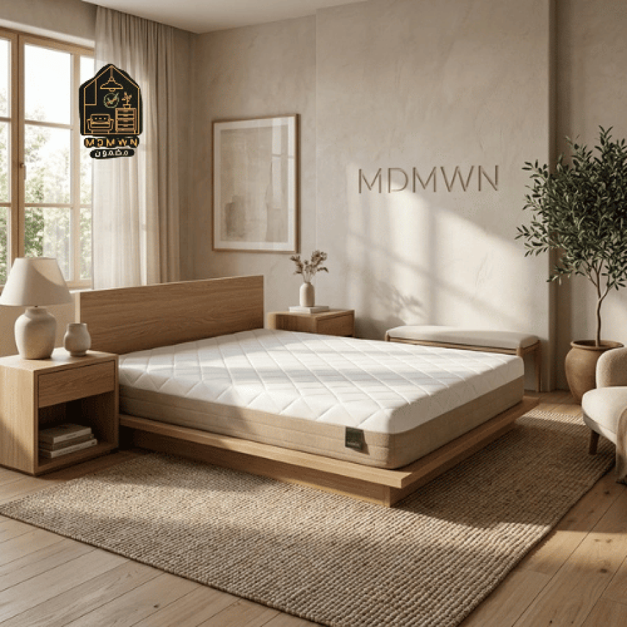 مرتبة بلونيا اسفنجية تصميم بسيط
