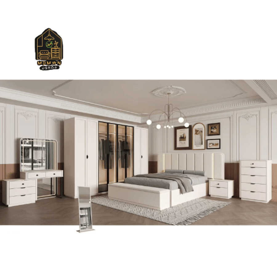 طقم غرفة نوم ماستر مودرن بتصميم عصري