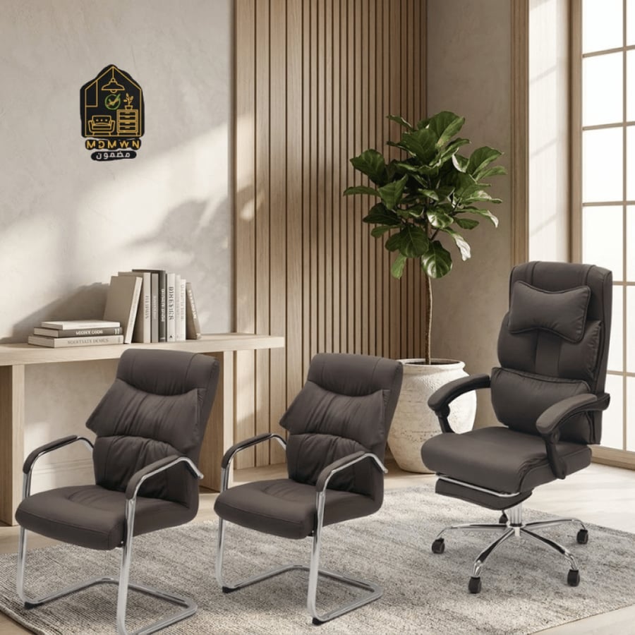 Luxury office chair set