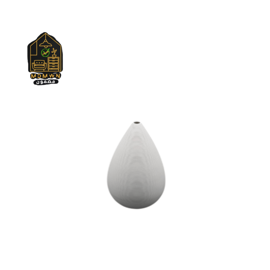 مزهرية سيراميك بفتحة ضيقة