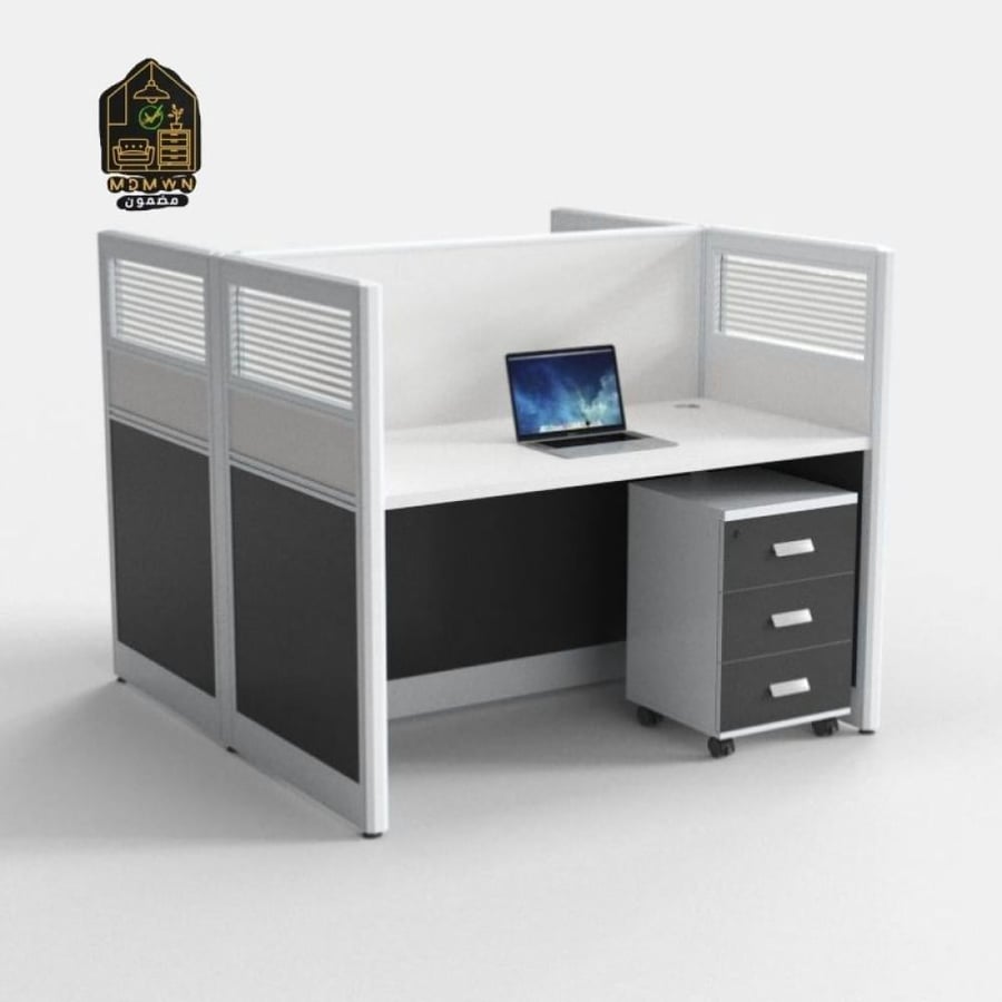 وحدة عمل ثنائية تصميم عصري وأنيق