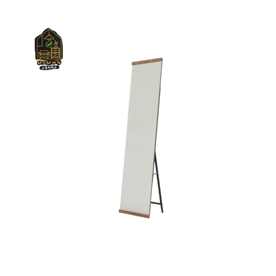 Modern full-length mirror with a multi-colored frame