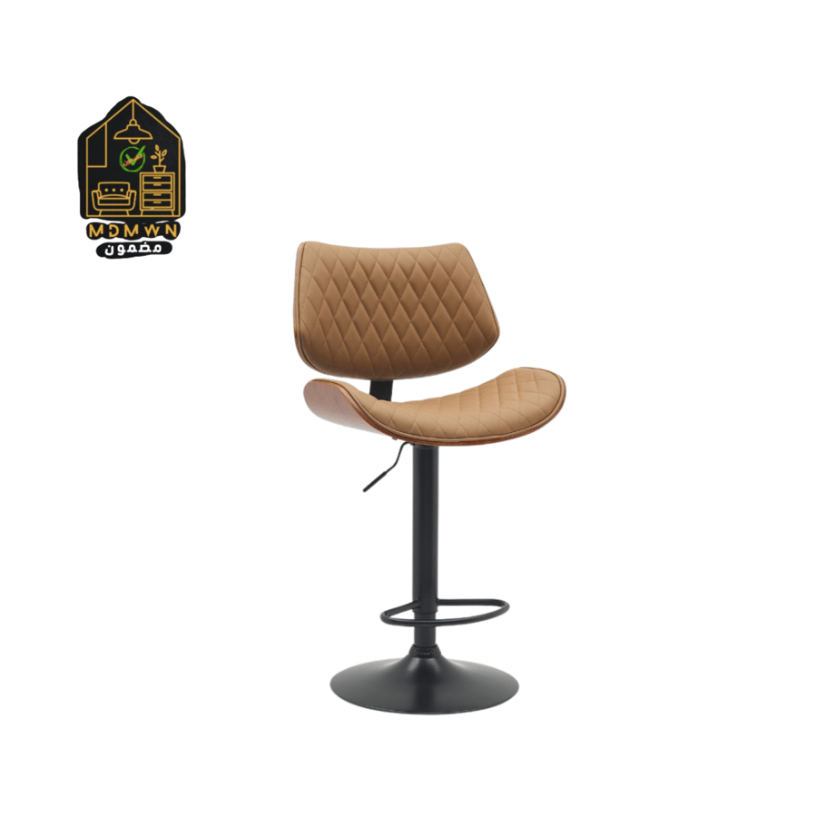 Light brown leather seat