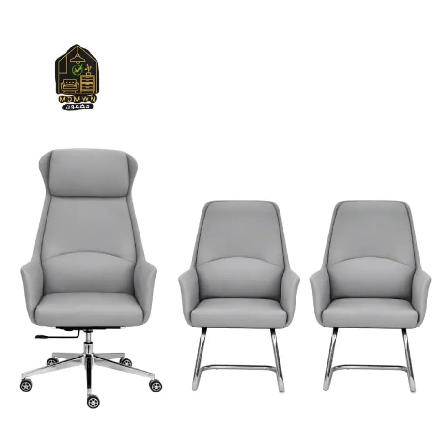 140cm Executive Office Package with Chair Set