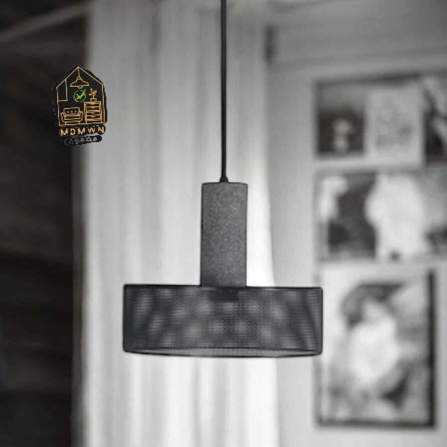 Black pendant light