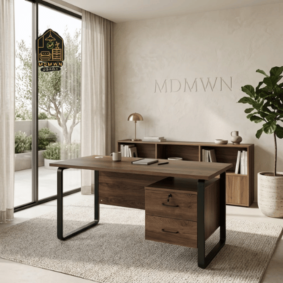 مكتب إداري عصري بتصميم هندسي