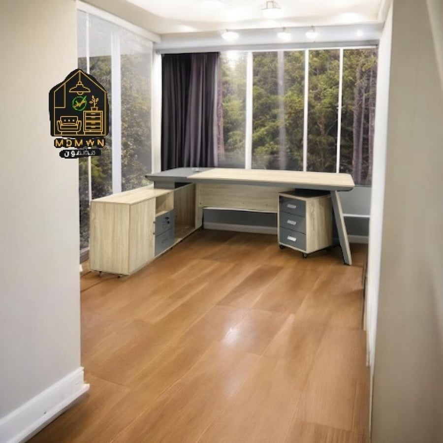 Modern corner management desk, 160 cm