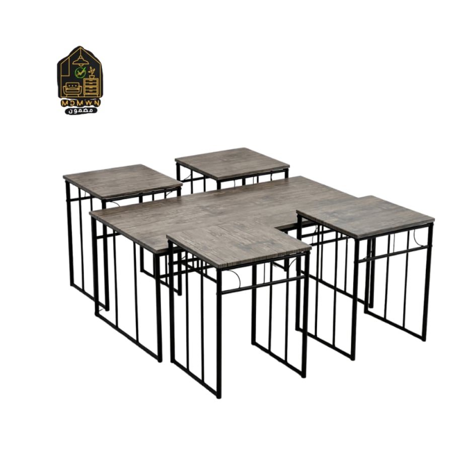 Modern serving table set, multiple colors