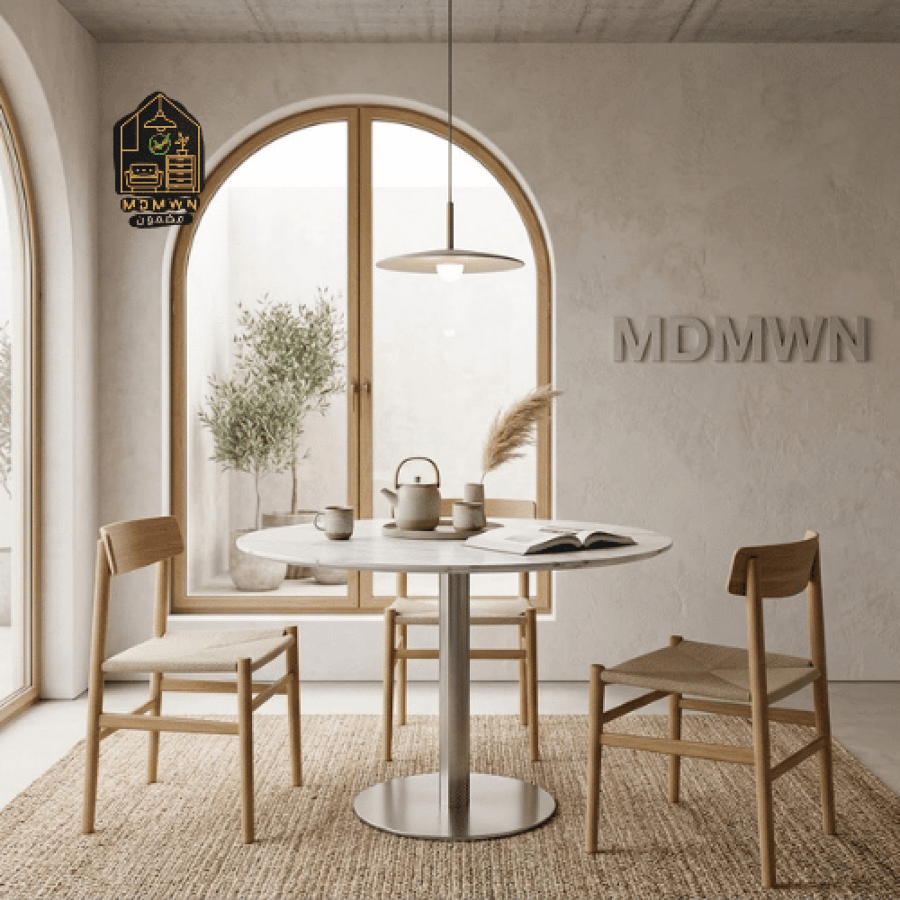 طاولة كوفي شوب رخام عدة اشكال ٧٠سم
