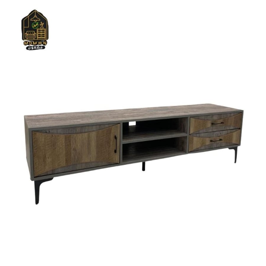 Wooden plasma table with elegant design in multiple colors
