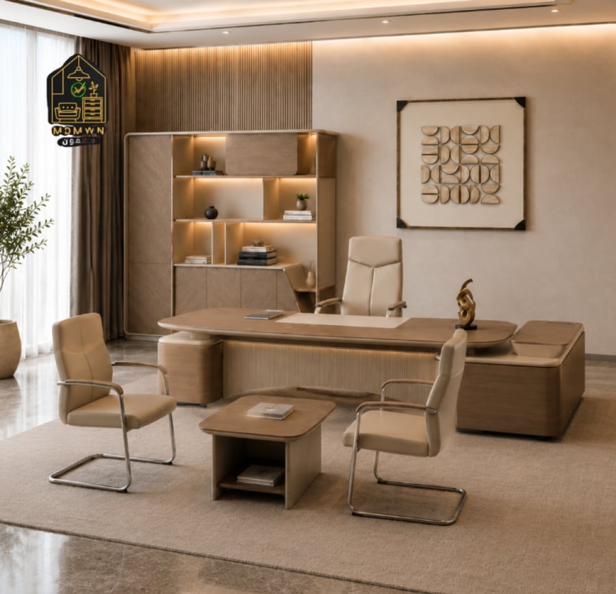 Luxury modern executive office set 280 cm