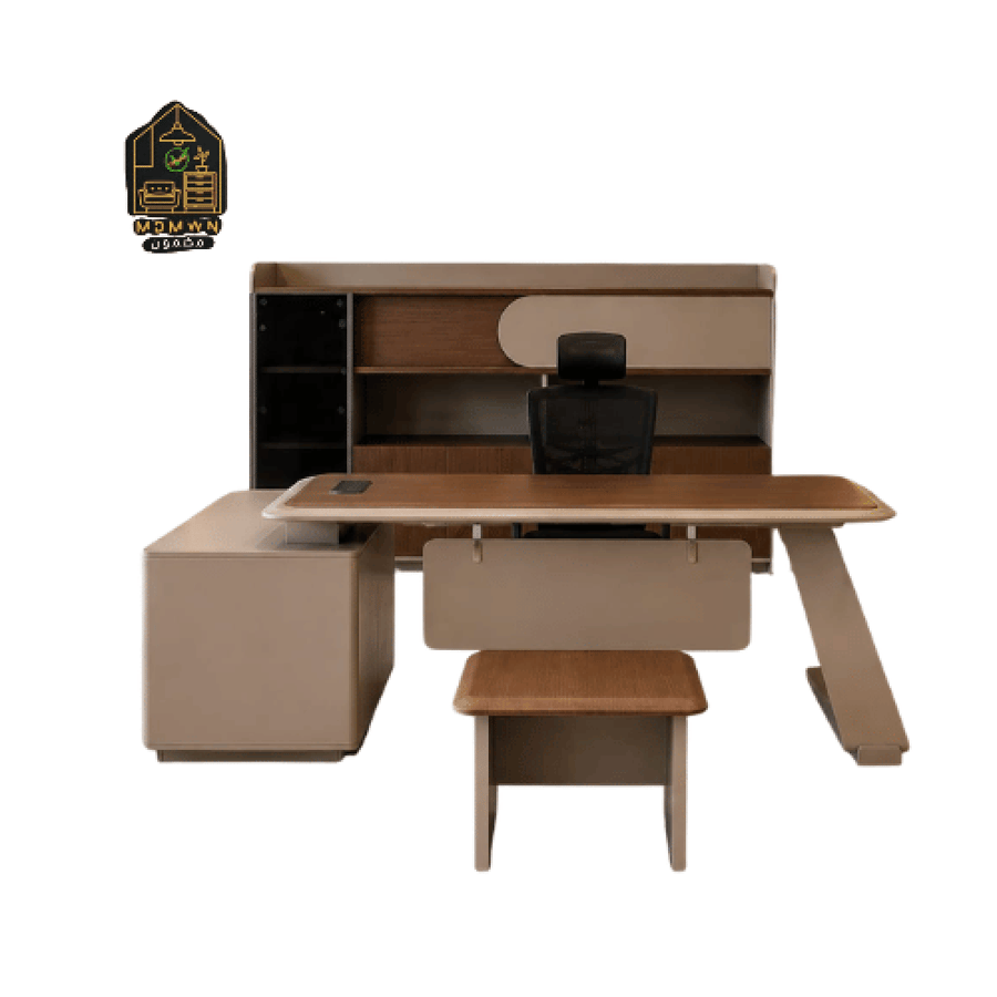 مكتب إداري فاخر بتصميم عصري خيارات متعدده