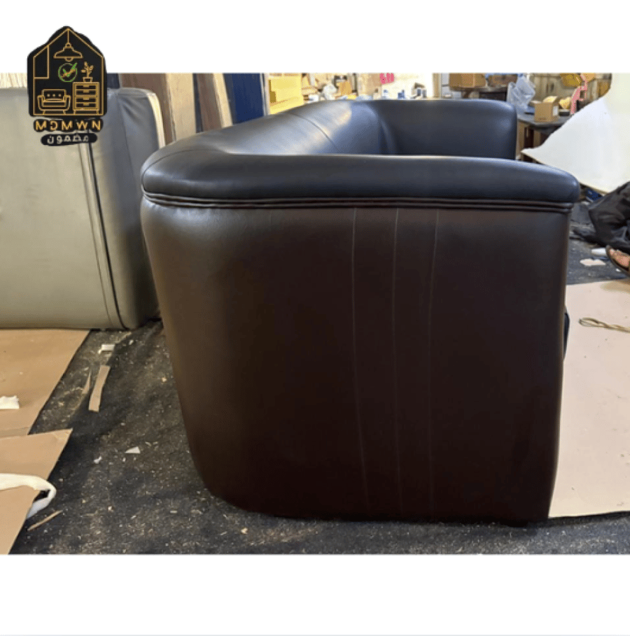 كنب مودرن جلد فاخر مقاسات والوان