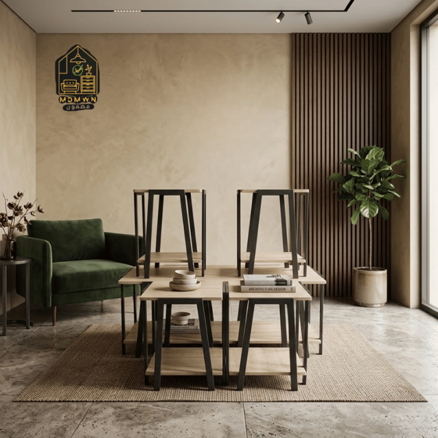 طاولات جانبية بتصميم عصري وأنيق
