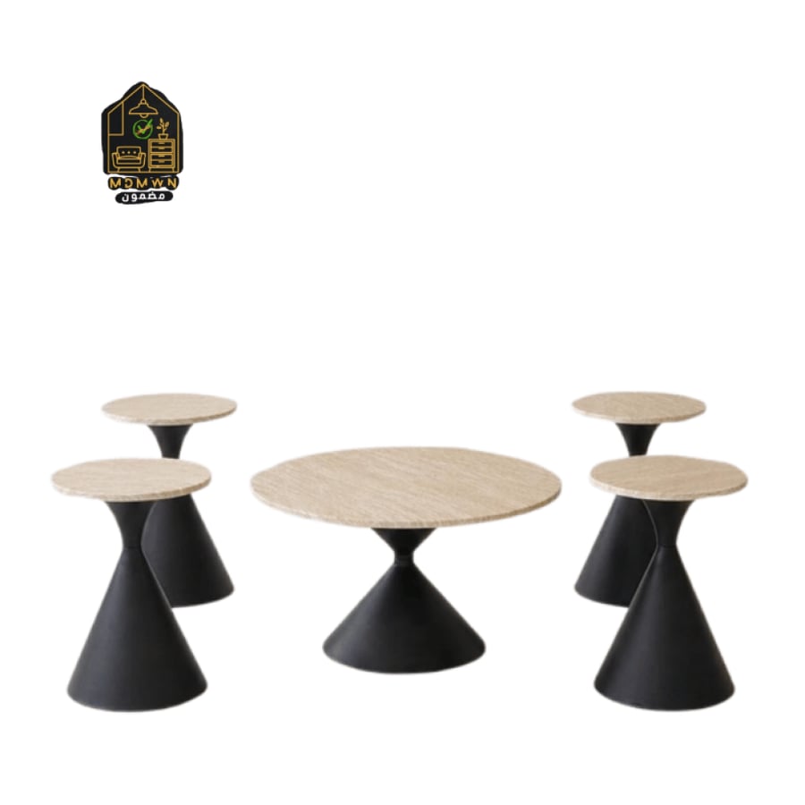 طقم طاولة شاي 5 قطع