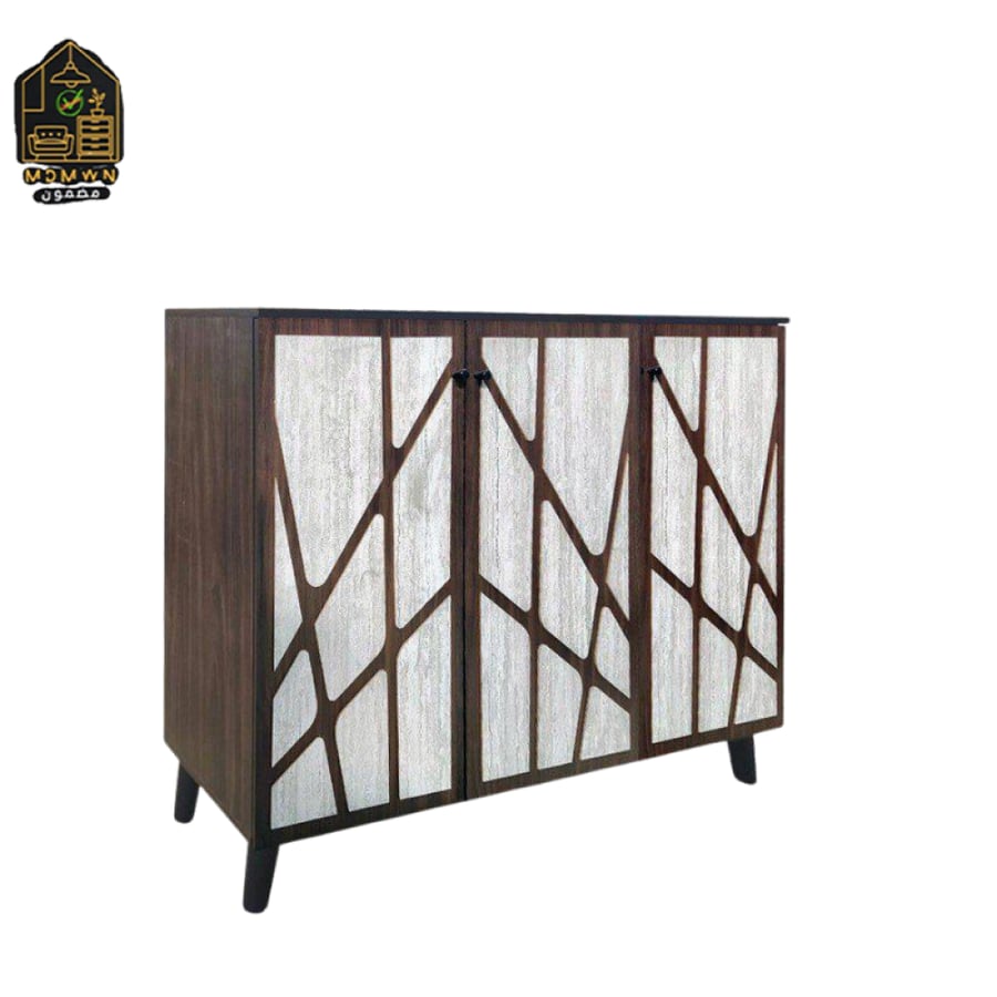 دولاب جزم ماليزي خشبي بابين