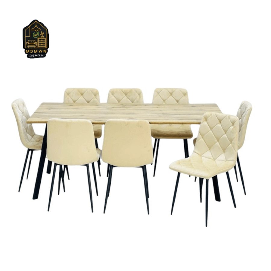 طاولة طعام بتصميم عصري  خيارات متعددة