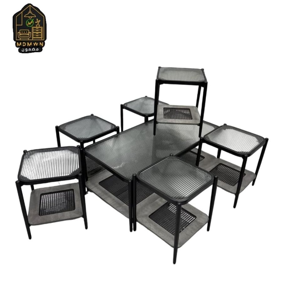 طقم طاولات وسط وجانبية مودرن